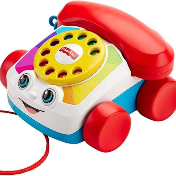 NEW!! Fisher-Price Toddler Pull Toy Chatter Telephone Pretend Phone!! - No Box!! - Picture 2 of 6